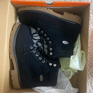 Black work Steel toe Boots